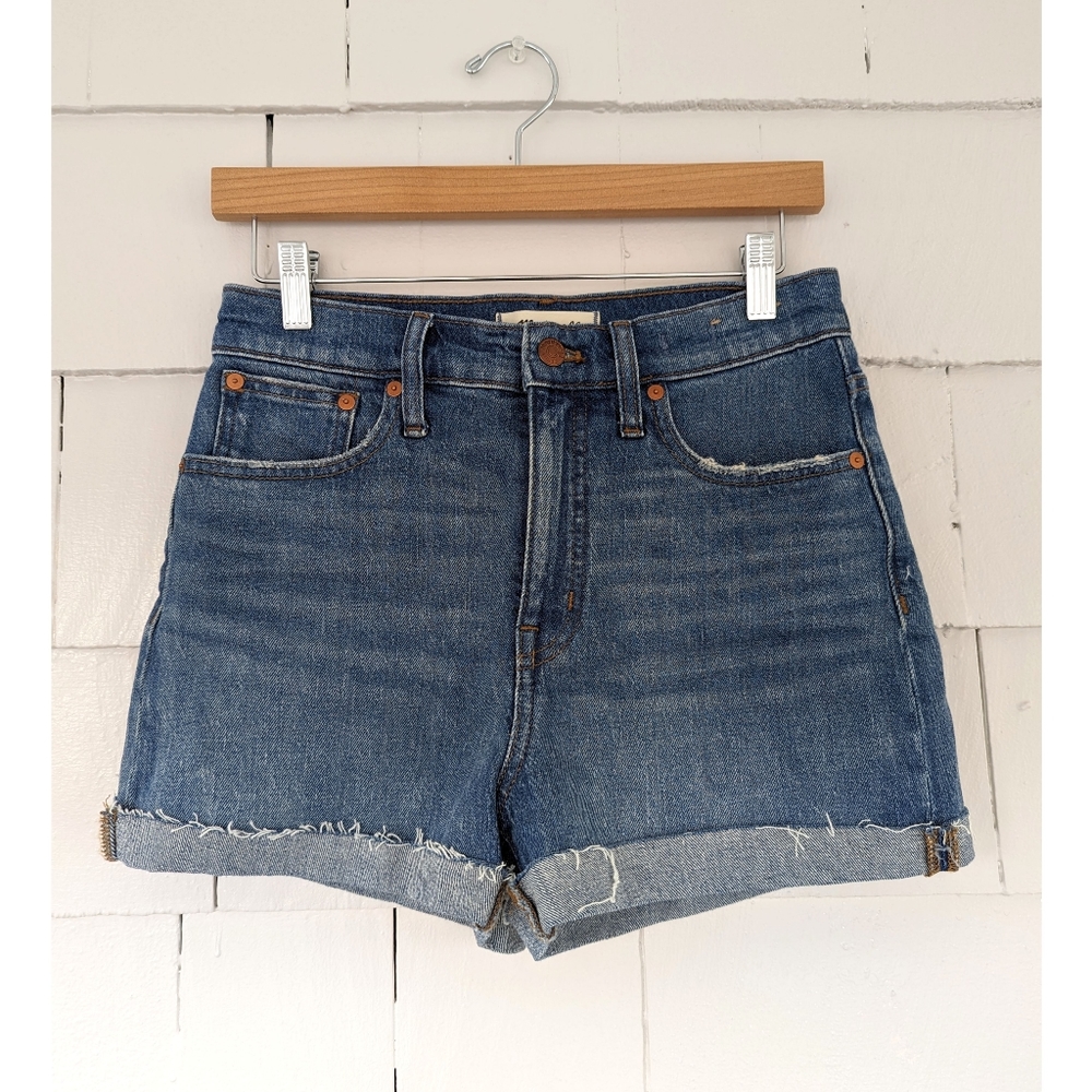 Madewell High Rise Denim Shorts Size 26